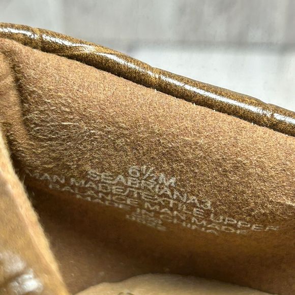 Easy Spirit Women's Seabriana 3 Loafer Slip-On Shoes Croc Print Brown Size 6.5 M - Picture 12 of 12